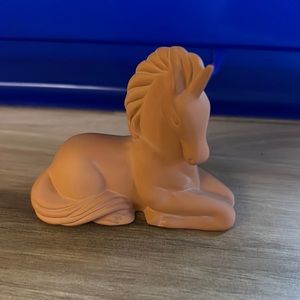 Unicorn Ceramic Clay Miniature Figurine Handcrafted by Princeton Gallery